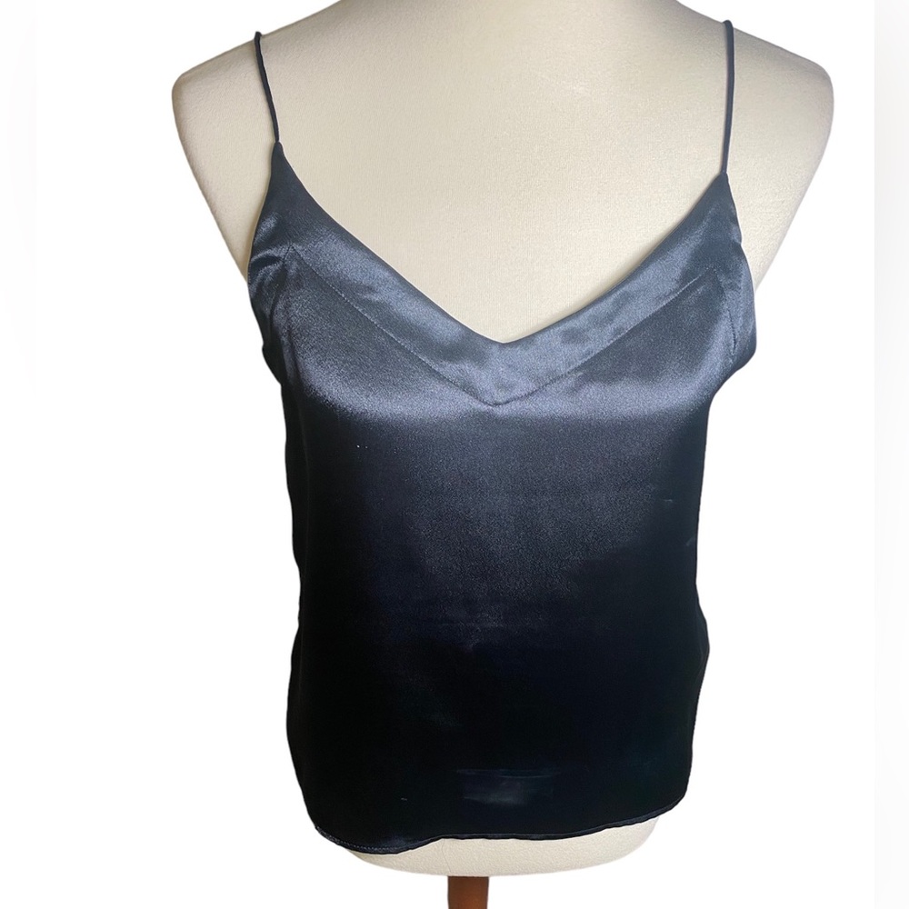 Vintage 90s Satin Tanktop - Picture 1 of 3